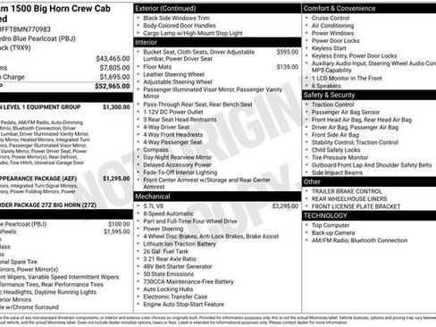 Used 2021 RAM 1500 Big Horn image 31