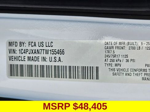 New 2026 Jeep Wrangler Sport S image 45