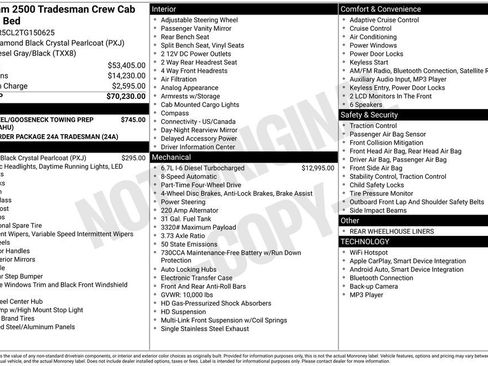 New 2026 RAM 2500 Tradesman AWD/4WD image 6