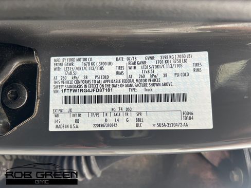 Used 2018 Ford F150 Raptor w/ Equipment Group 802A Luxury AWD/4WD image 1