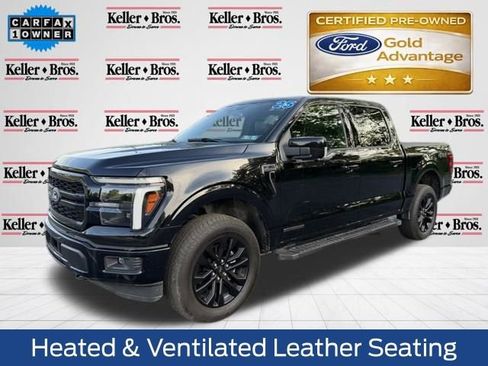 Certified 2025 Ford F150 Lariat w/ Equipment Group 501A Mid AWD/4WD image 3
