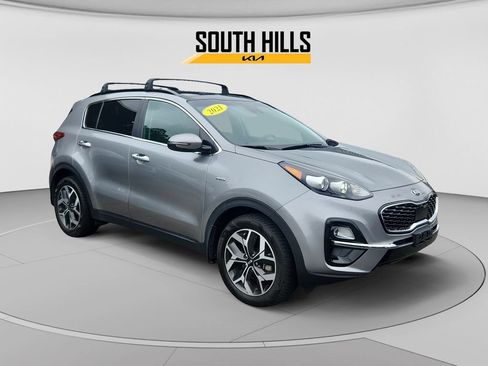 Certified 2021 Kia Sportage EX w/ EX Technology Package AWD/4WD image 7