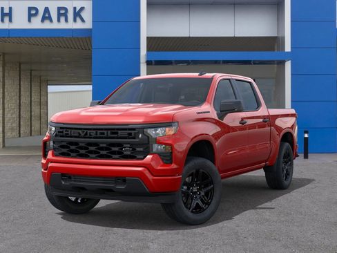 New 2026 Chevrolet Silverado 1500 Custom w/ LPO, Dark Essentials Package RWD image 6