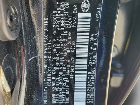 Used 2015 Toyota Avalon XLE Touring Sport Edition FWD image 31