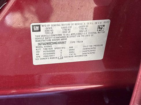 Used 2017 GMC Sierra 1500 SLT w/ SLT Premium Package AWD/4WD image 27