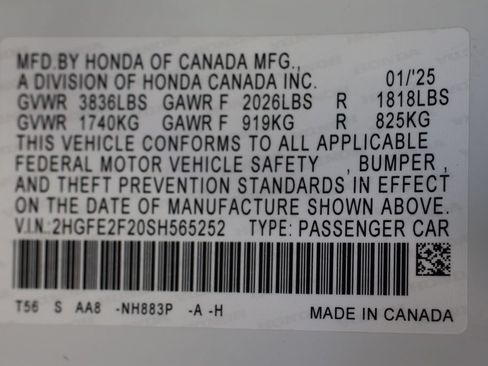 Used 2025 Honda Civic LX image 28