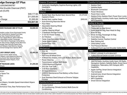 Used 2021 Dodge Durango GT AWD/4WD image 4