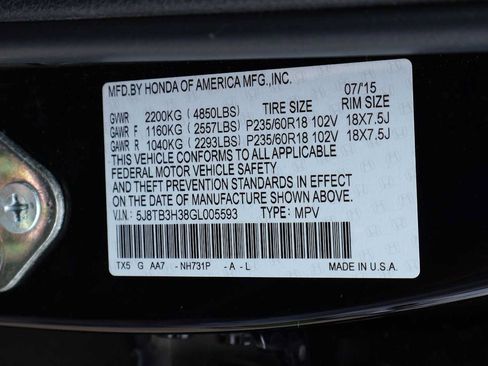 Used 2016 Acura RDX FWD image 21
