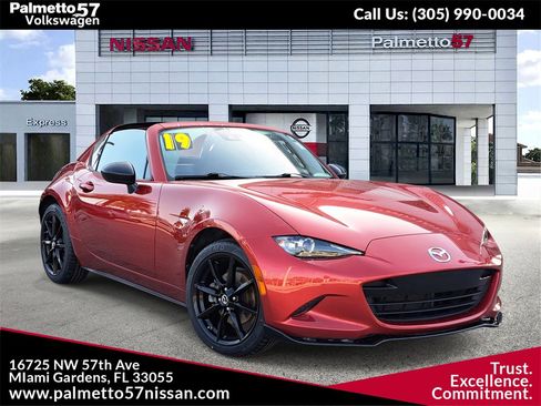 Used 2019 MAZDA MX-5 Miata RF Club w/ I-ACTIVSENSE Sport Package image 1