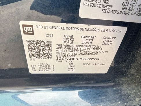 Used 2023 Chevrolet Silverado 1500 Custom RWD image 19