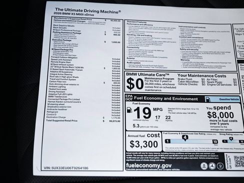 New 2026 BMW X5 M60i w/ Executive Package image 41