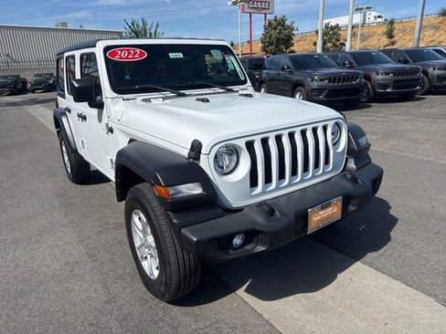 Certified 2022 Jeep Wrangler Unlimited Sport AWD/4WD image 8