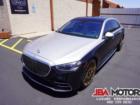 Used 2021 Mercedes-Benz S 580 4MATIC Sedan w/ AMG Line image 49