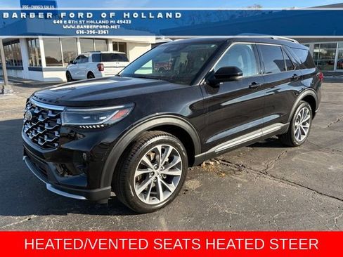 Used 2025 Ford Explorer Platinum w/ Ultimate Package image 1