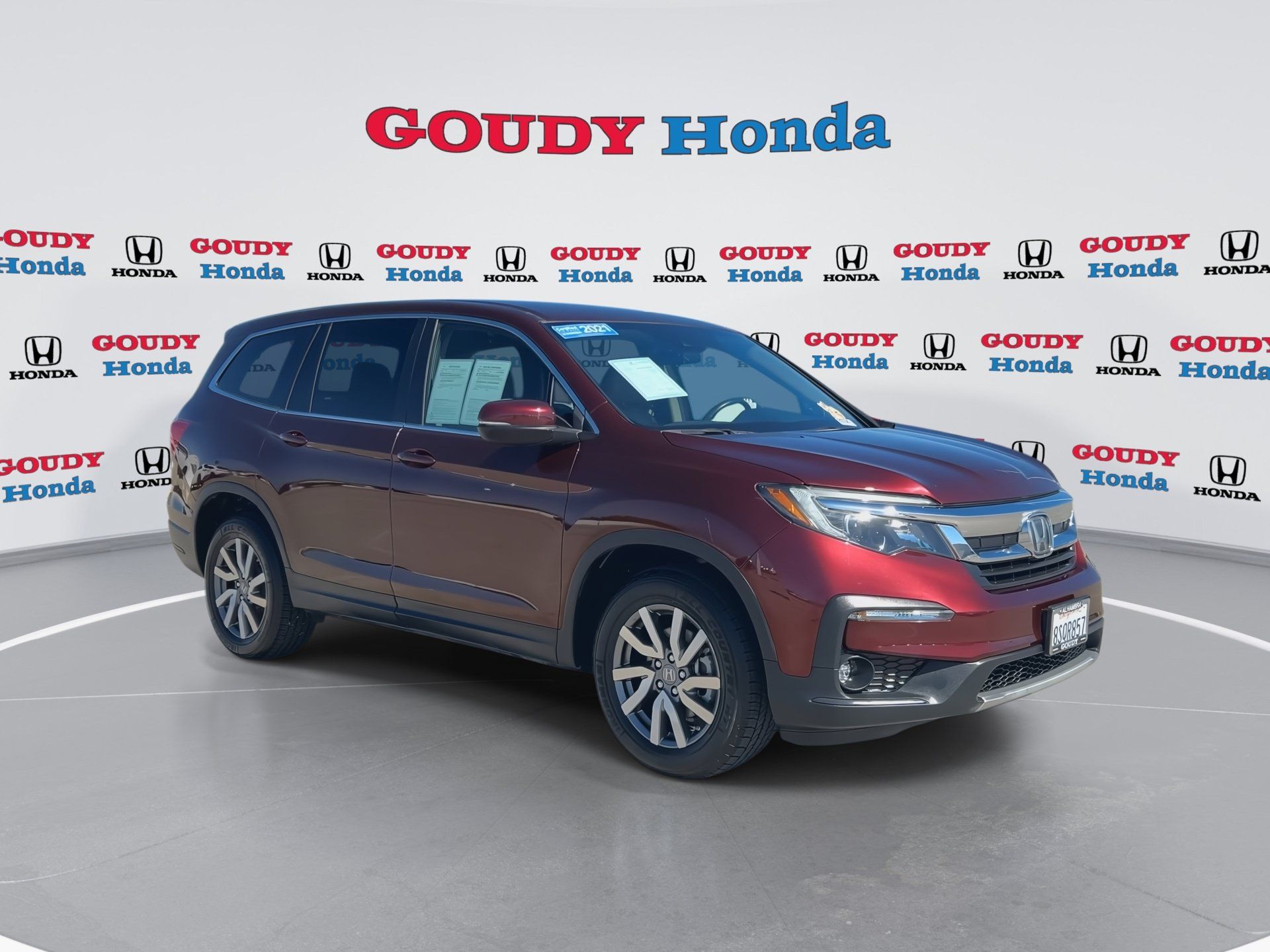 Certified 2021 Honda Pilot EX image 2
