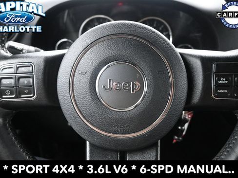Used 2017 Jeep Wrangler Sport w/ Quick Order Package 23S AWD/4WD image 15