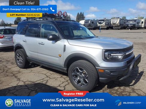 Used 2021 Ford Bronco Sport Badlands w/ Badlands Package image 5