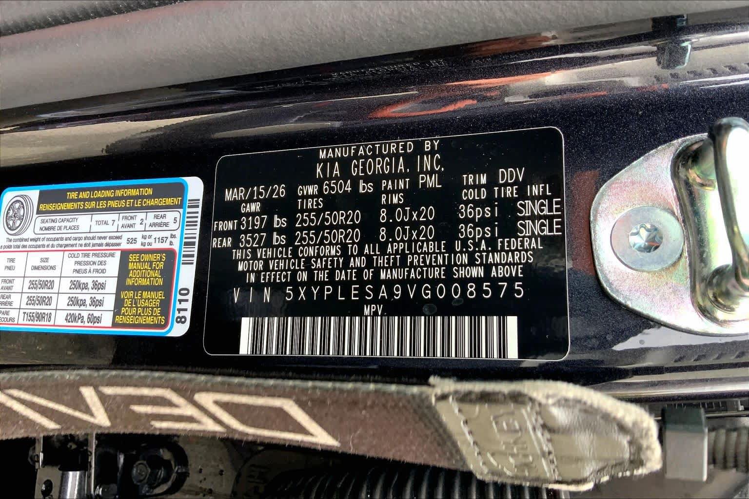 Used 2027 Kia Telluride SX Prestige w/ Towing Package AWD/4WD image 37