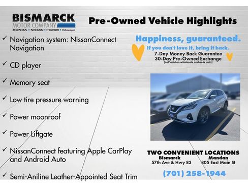 Used 2019 Nissan Murano Platinum AWD/4WD image 5