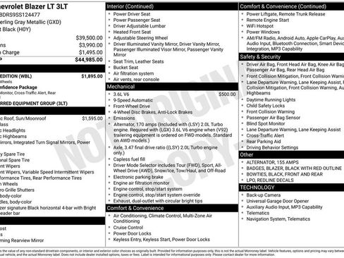 Used 2025 Chevrolet Blazer LT w/ Redline Edition image 24