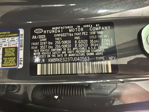 Used 2026 Hyundai Palisade Limited AWD/4WD image 12