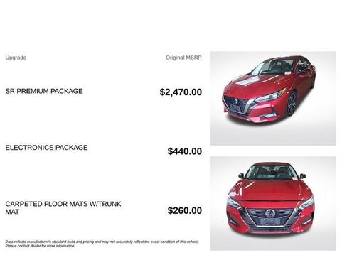 Used 2022 Nissan Sentra SR w/ SR Premium Package FWD image 3