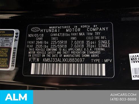 Used 2019 Hyundai Tucson SEL w/ Cargo Package FWD image 31