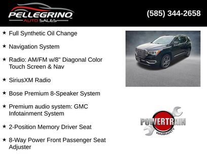 Used 2019 GMC Acadia Denali