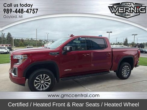 Certified 2021 GMC Sierra 1500 AT4 w/ AT4 Premium Package AWD/4WD image 1
