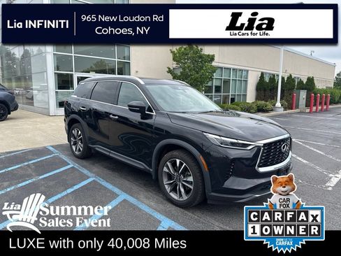 Certified 2022 INFINITI QX60 Luxe w/ Cargo Package AWD/4WD image 1