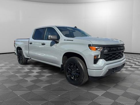 Used 2024 Chevrolet Silverado 1500 Custom w/ LPO, Dark Essentials Package AWD/4WD image 2