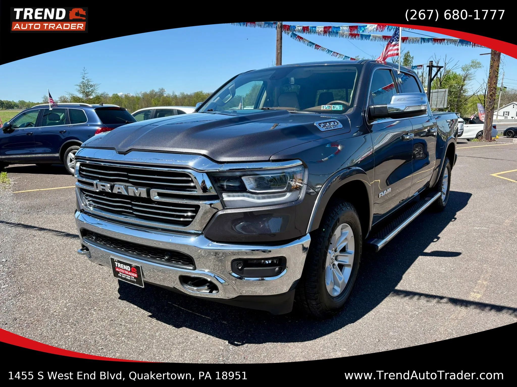 Used 2019 RAM 1500 Laramie AWD/4WD image 1