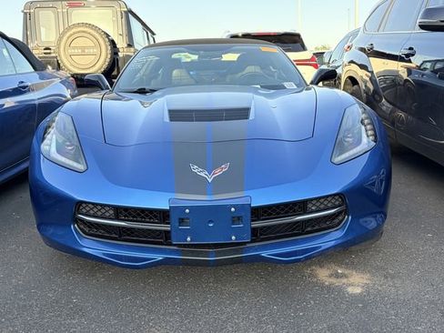 Used 2015 Chevrolet Corvette Stingray Convertible w/ 3LT Preferred Equipment Group RWD image 2