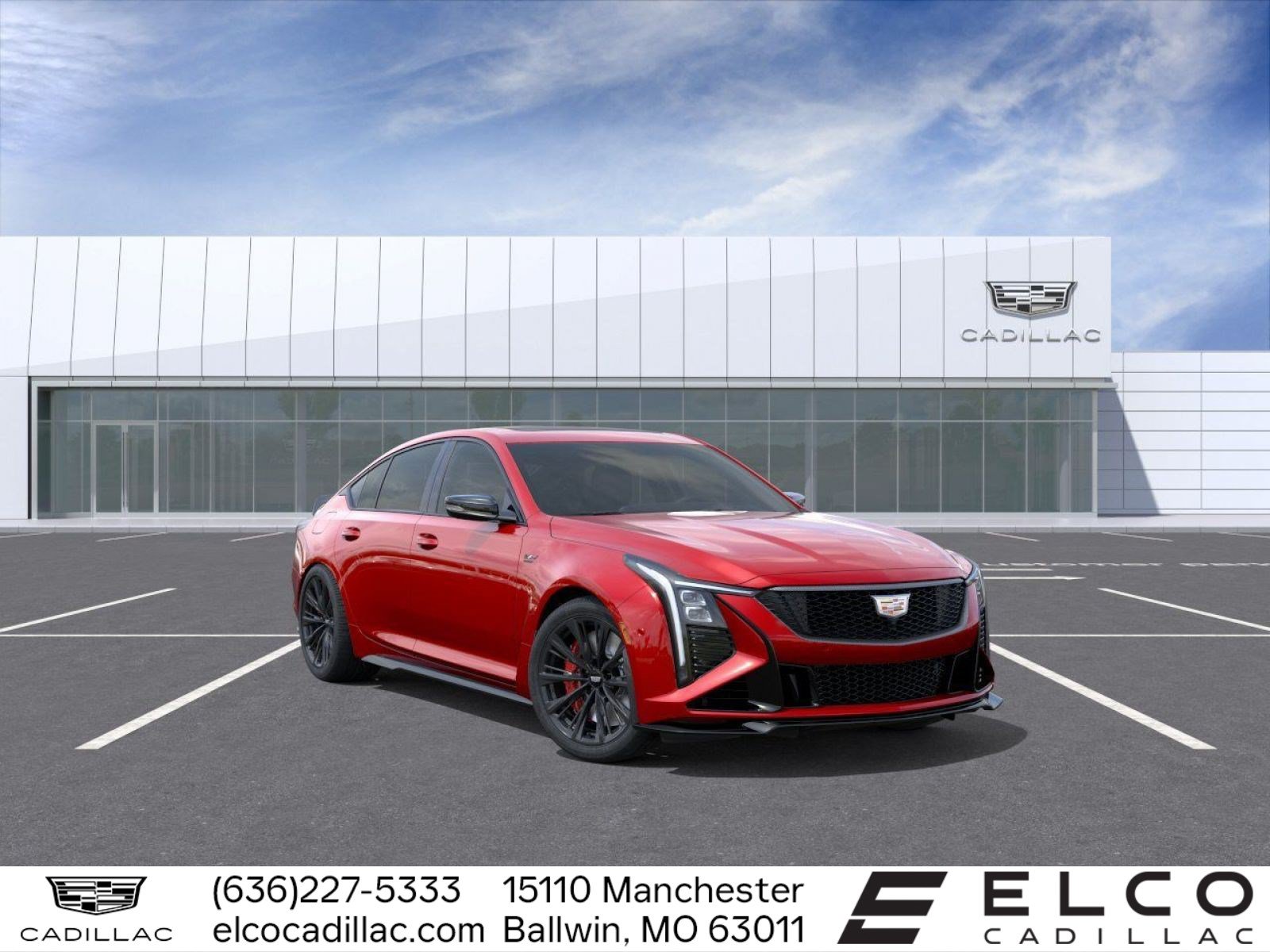 New 2026 Cadillac CT5 V Blackwing w/ Carbon Fiber 2 Package RWD image 1
