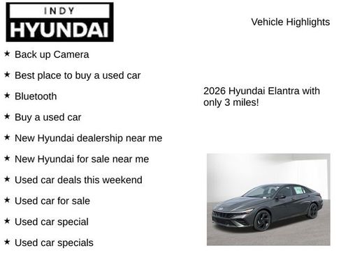 New 2026 Hyundai Elantra Sport FWD image 7