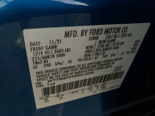 Used 2022 Ford Maverick Lariat w/ Lariat Luxury Package AWD/4WD image 28