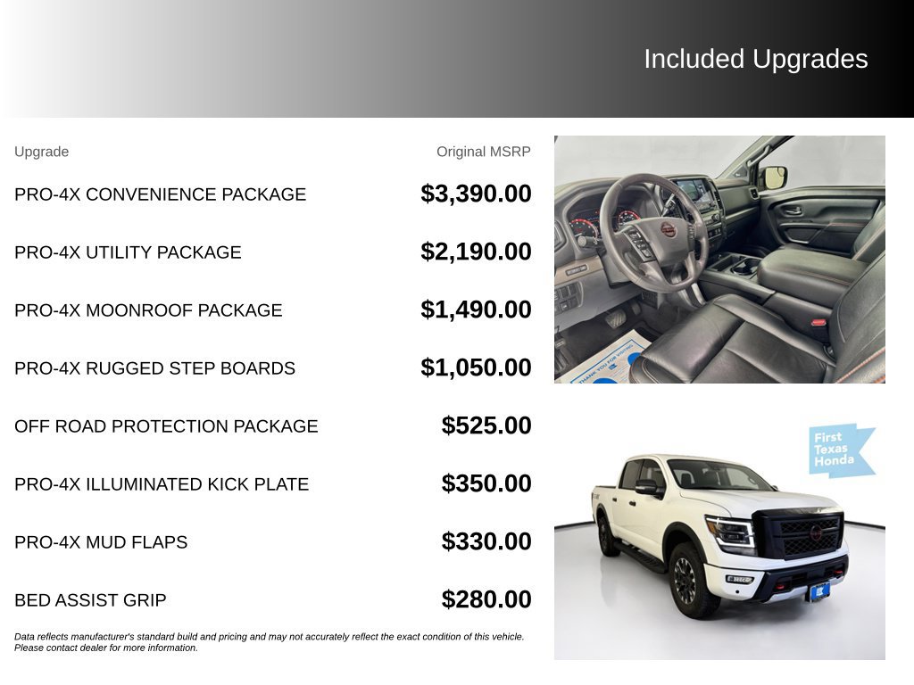 Used 2024 Nissan Titan PRO-4X w/ Pro-4x Convenience Package AWD/4WD image 5
