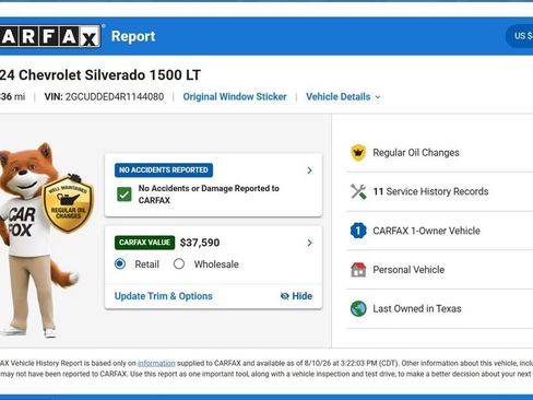 Used 2024 Chevrolet Silverado 1500 LT AWD/4WD image 9