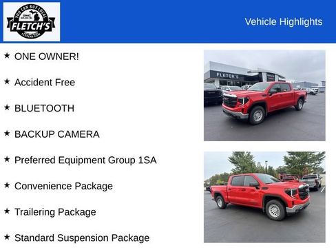 Used 2023 GMC Sierra 1500 Pro w/ Convenience Package AWD/4WD image 2