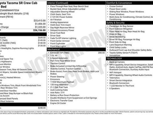 Used 2022 Toyota Tacoma SR AWD/4WD image 4