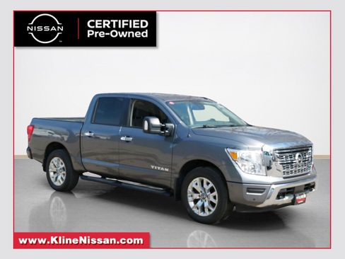 Certified 2021 Nissan Titan SV w/ SV Convenience Package AWD/4WD image 1