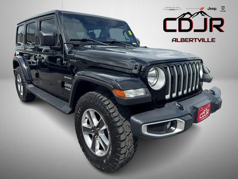 Used 2020 Jeep Wrangler Unlimited Sahara w/ Cold Weather Group image 1