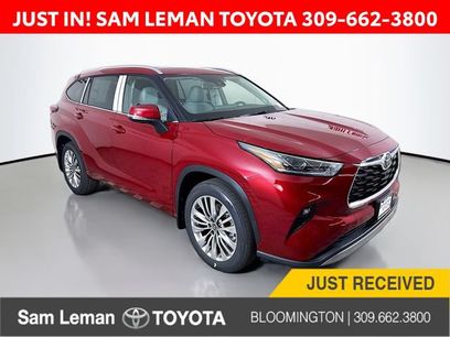 New 2026 Toyota Highlander Platinum