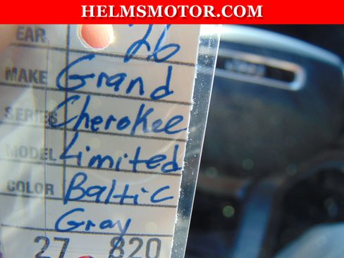 New 2026 Jeep Grand Cherokee Limited w/ Limited Altitude Package AWD/4WD image 40
