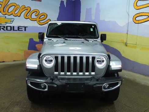 Used 2020 Jeep Wrangler Unlimited Sahara w/ Uconnect 4C Nav & Sound Group image 3