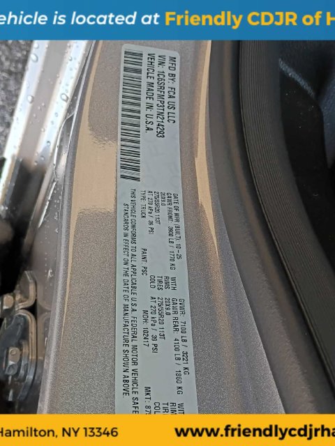 Used 2026 RAM 1500 Big Horn AWD/4WD image 10