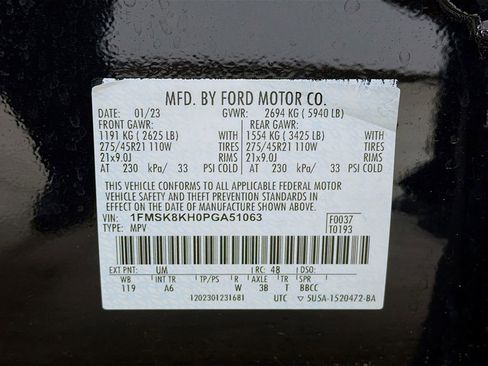 Used 2023 Ford Explorer ST-Line image 41