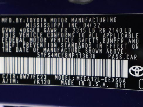 Certified 2022 Toyota Corolla SE image 17