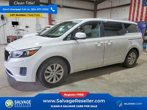 Used 2017 Kia Sedona LX w/ LX Essentials Premium Package FWD image 1