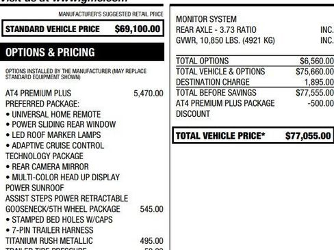 Certified 2024 GMC Sierra 2500 AT4 w/ AT4 Premium Plus Package image 2